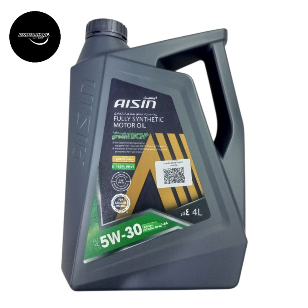 Oli Mobil AISIN Full 5w-30 Full Synthetic 4L 4 Liter Original