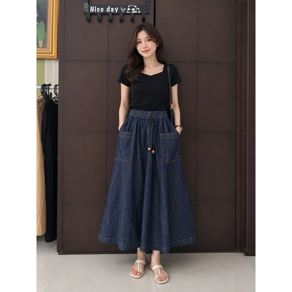 Rok Jeans Jumbo by Dubai