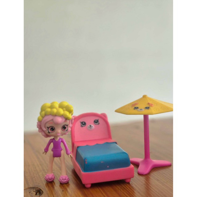 Shopkins Bubbleisha moose happy places lil shoppies