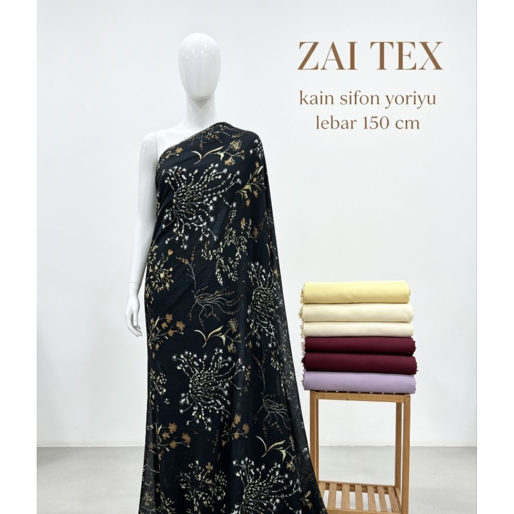 sifon Yoriyu motif - kain sifon - kain sifon motif