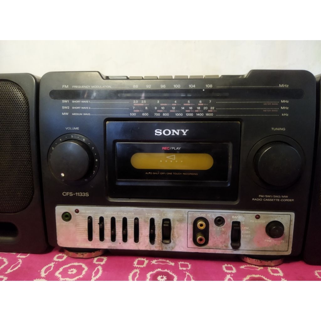 Tape compo sony CFS-1133S