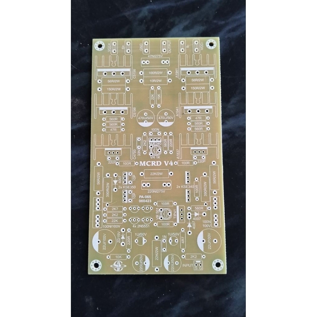 PCB MCRD V4 Fiber FR4