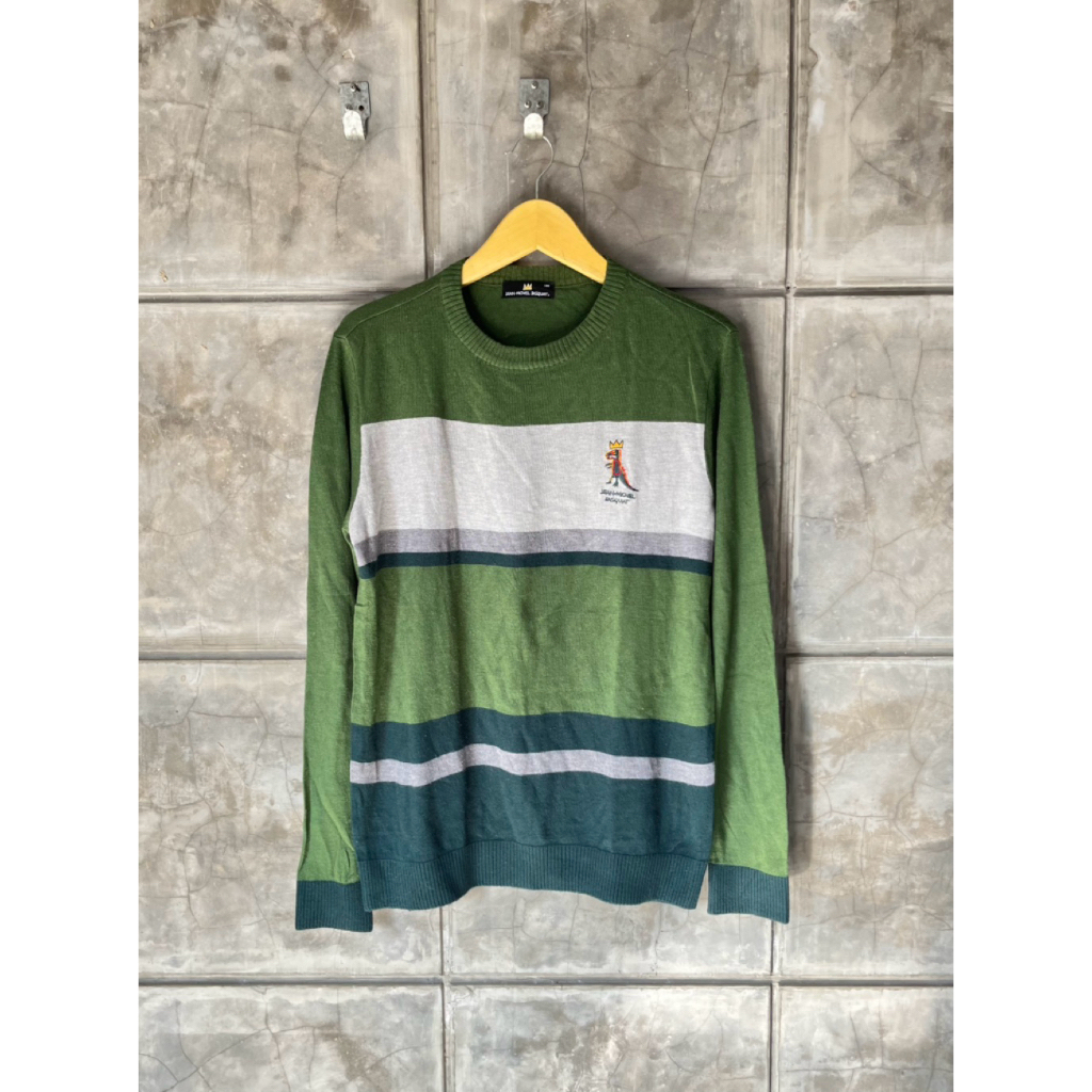 Jean-Michel Basquiat sweaters rajut SECOND