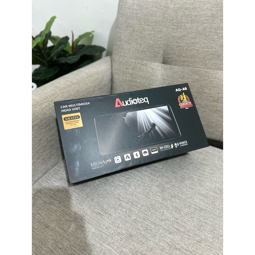 Audioteq 12.3 inch RAM 4/128. Pakai Kipas Pendingin