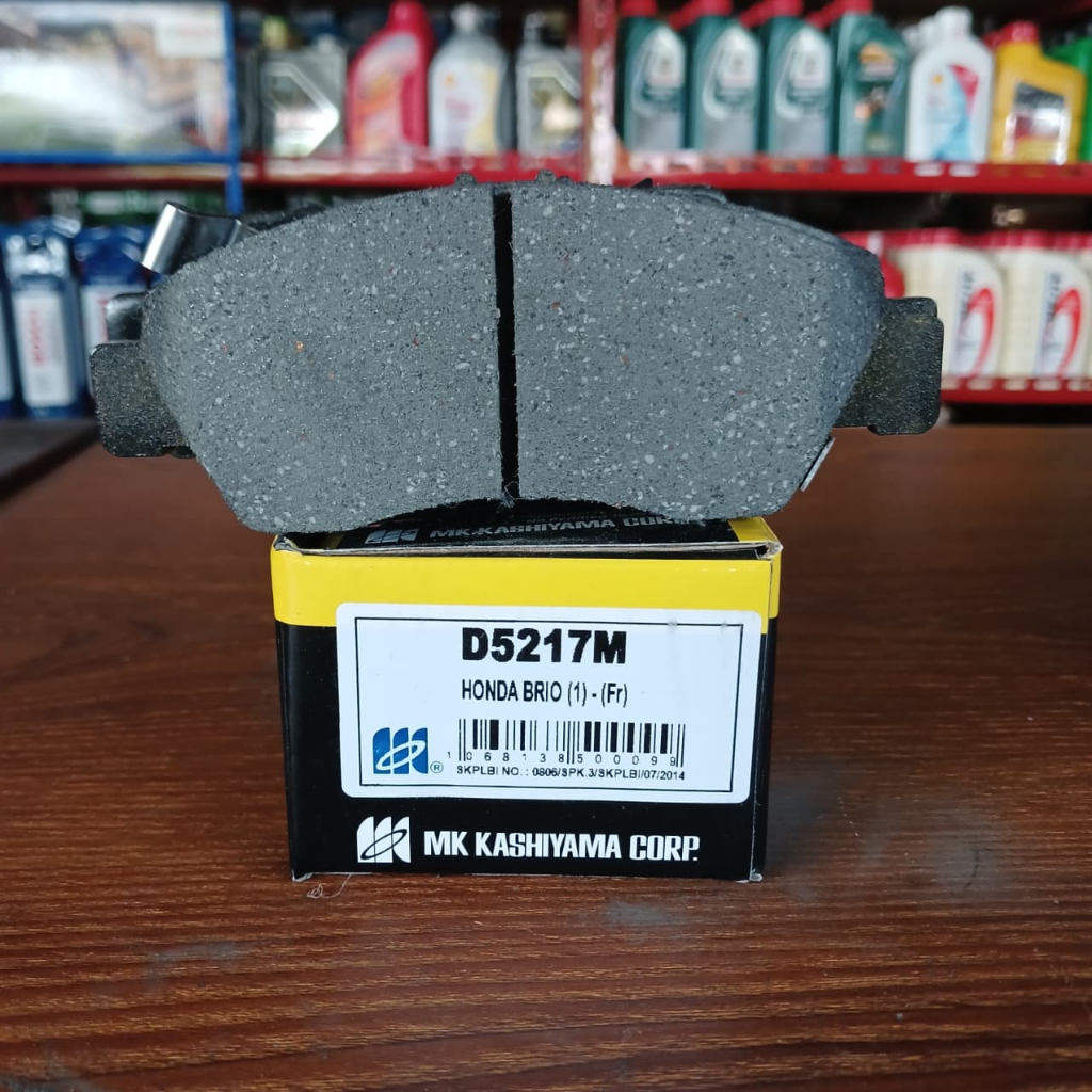 BRAKE PAD KAMPAS REM DEPAN HONDA BRIO/JAZZ IDSI MERK MK ORIGINAL