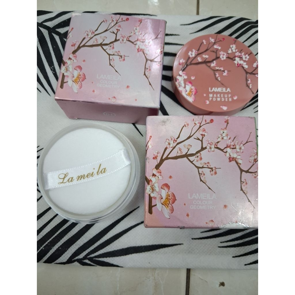Lameila Makeup Powder / Sakura powder