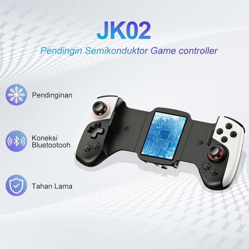 Coolshark jk02 Mobile Gamepad Controller Pendinginan semikonduktor E -Sports Professional Genshin Pu