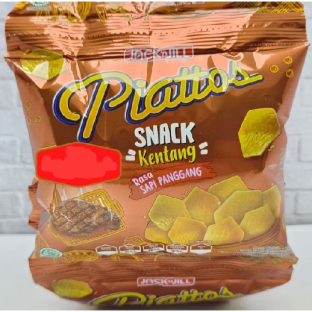 Piattos Snack Kentang | Keripik Kentang | Kentang Sapi Panggang