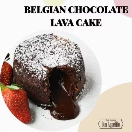 Chocolate Lava Cake Large / Ready To Eat