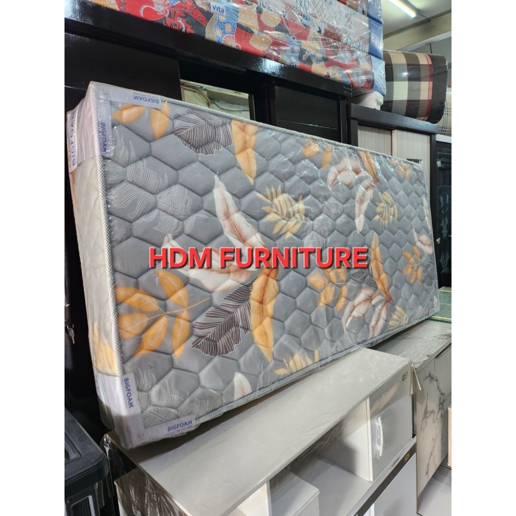 NEW-KASUR BY BIGFOAM - KASUR FULL BUSA KAIN SPRINGBED