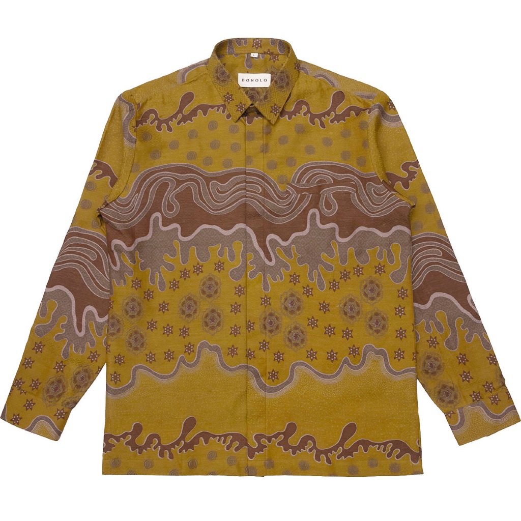 Nika - Bonolo Kemeja Batik Lengan Panjang