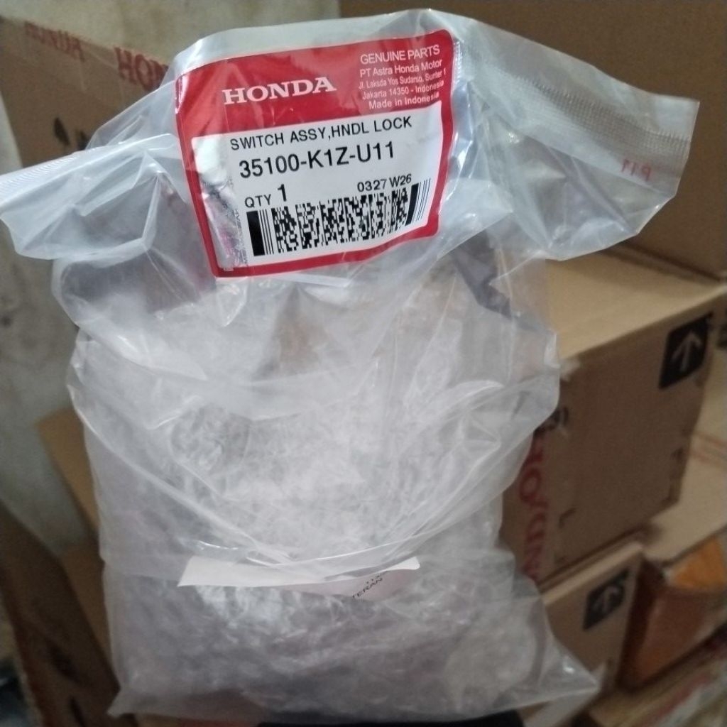 35100-K1Z-U11 Kunci kontak pcx 160 2021-2026