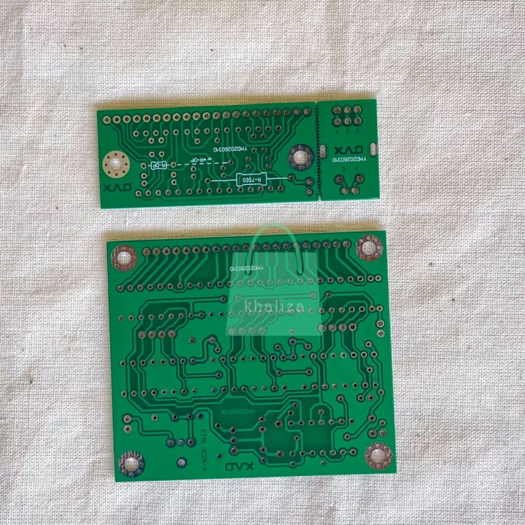 PCB Controller IC2N TC9122 Analog 7 Segmen CD4510 CD4543 CD4093