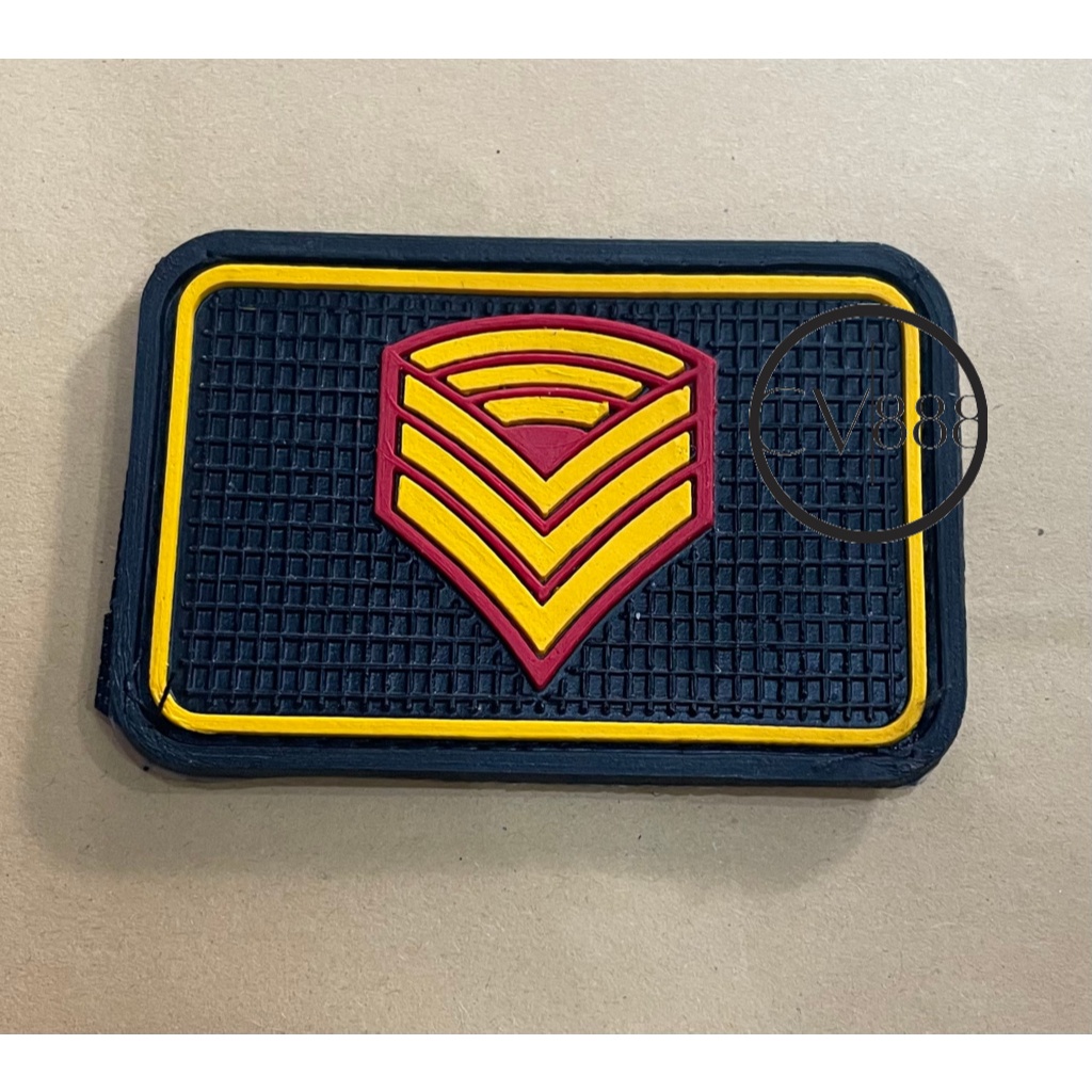 Patch Akmil (Kotak Logo) - Patch Velcro Akademi Militer - Prepetan - Patch Velcro Karet