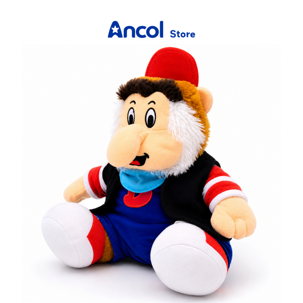 Ancol Boneka Karakter Dufan Duduk 30cm | Sitting Karakter Dufan | Official Merchandise