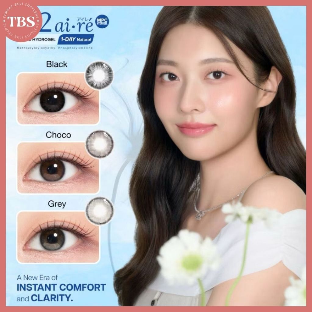 SOFTLENS X2 AIRE 1-DAY COLOR MPC 14,2MM G.DIA 12,8MM & 13MM NORMAL & MINUS / SOFLEN / SOFTLEN / SOFL