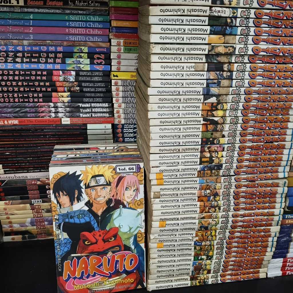 komik Naruto by Masashi Kishimoto (Set)