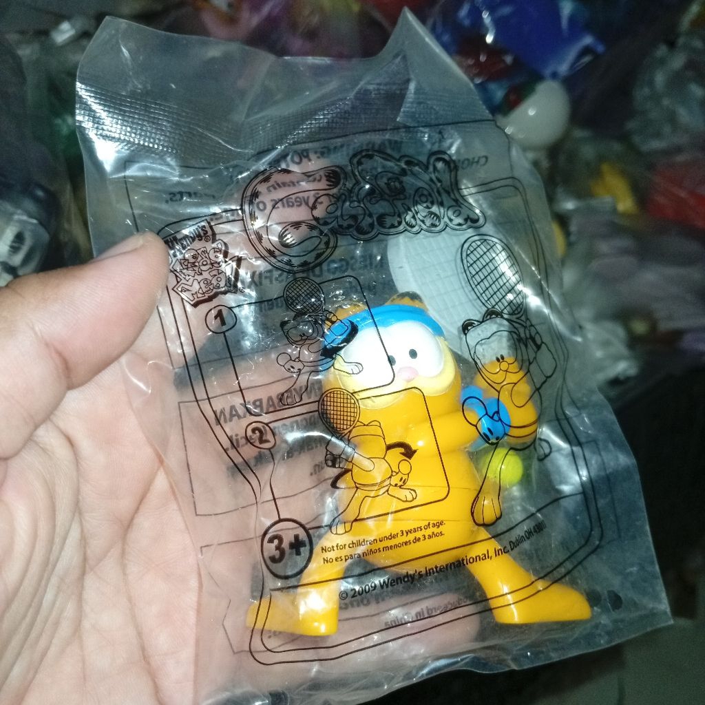 Wendy's toys Garfield 2009 tenis new