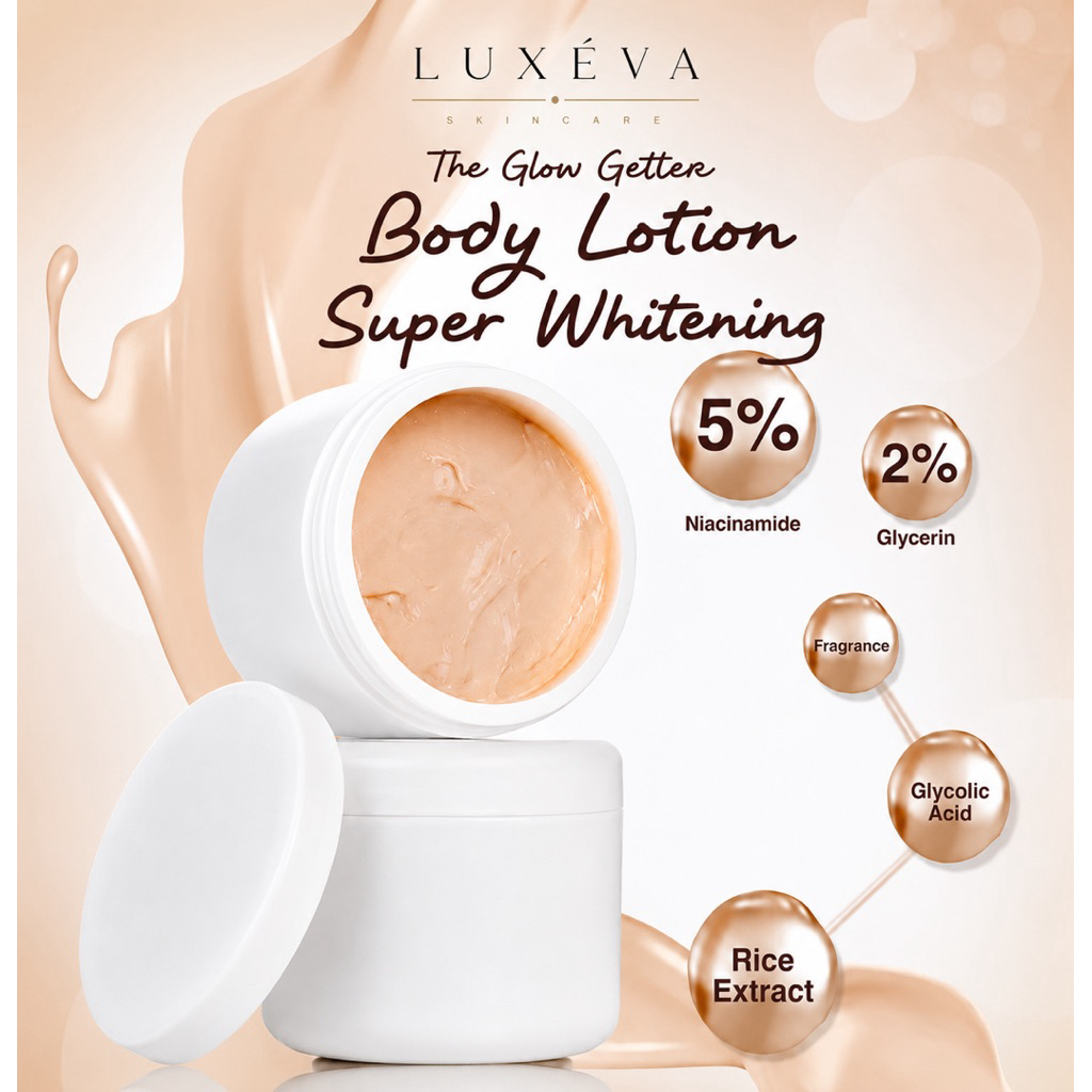 SAMPEL BODY LOTION SUPER WHITENING 250gr | MAKLON MURAH | MAKLON SKINCARE | MAKLON MOQ RENDAH