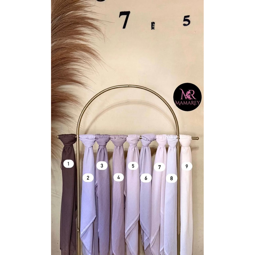 HIJAB POCUT PREMIUM POLOS