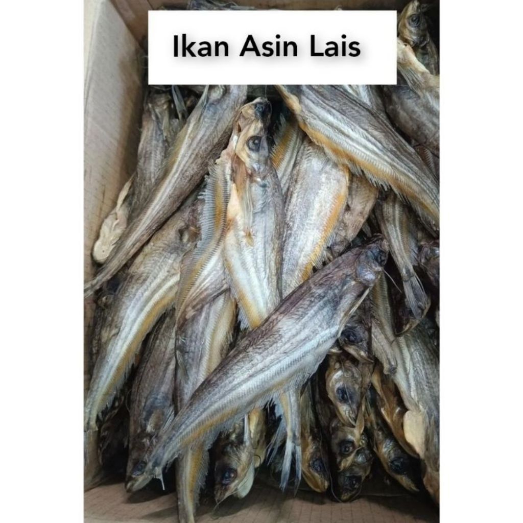 Ikan lais asin 100g/ ikan asin lais 100g