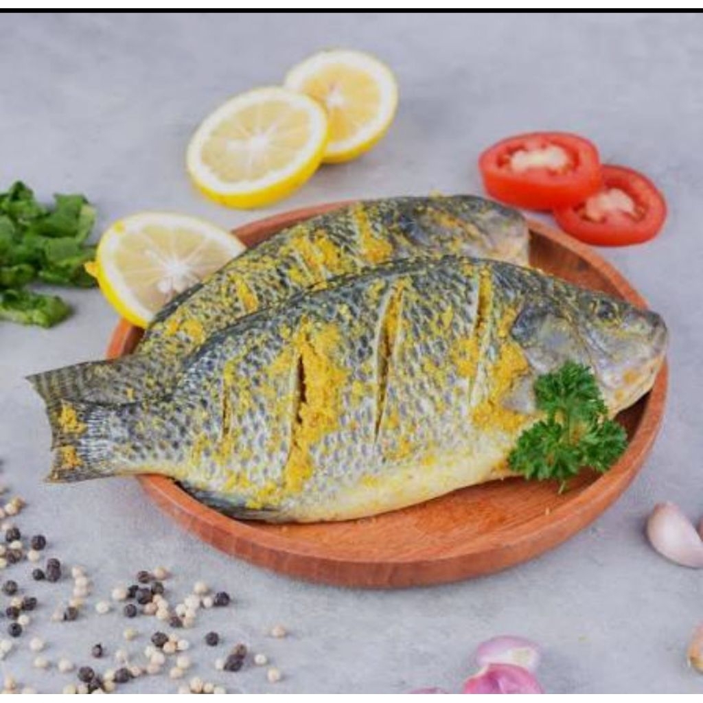 ikan mujair bumbu ungkep frozen 2 ekor