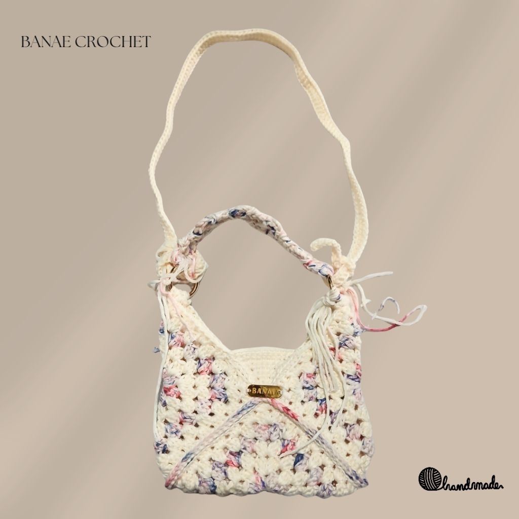 Tas Rajut | Shoulder Bag [Bana Bana] Crochet Bag Ringan dan Kuat