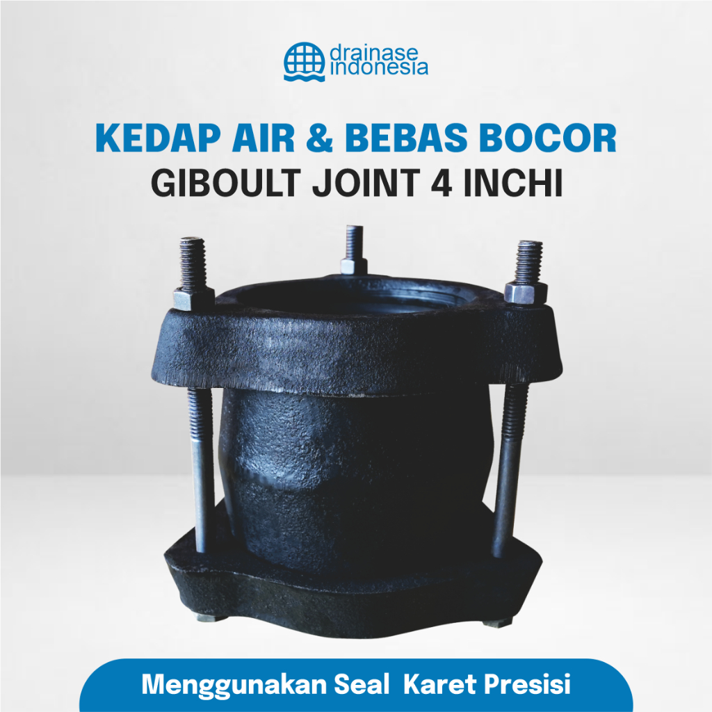 Giboult Joint 4 Inch Anti Bocor Solusi Sambungan Pipa PDAM