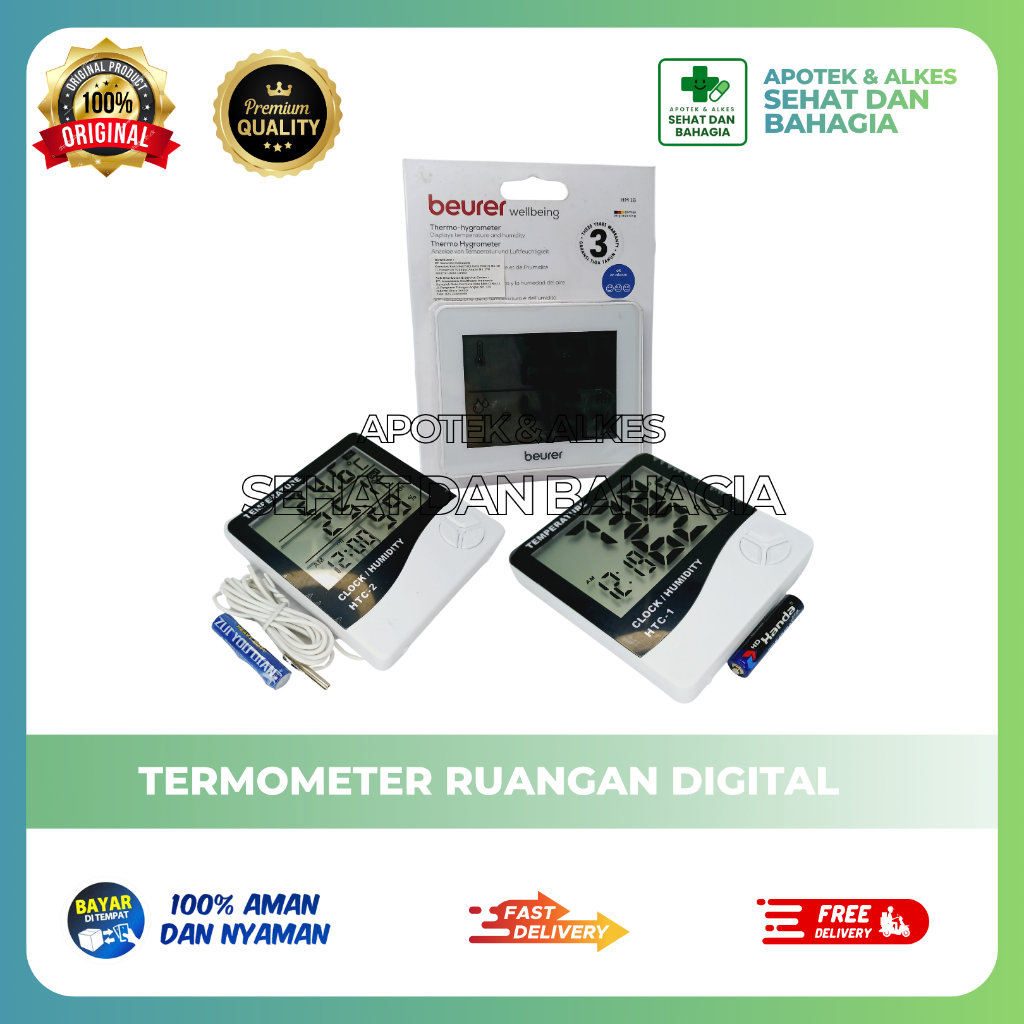 Termometer Ruangan Digital HTC