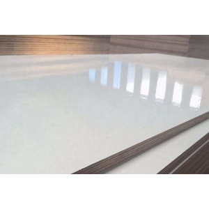 Multiplek Melamin Putih Glossy 12mm Custom Harga /cm2. Custom Plywood 12mm