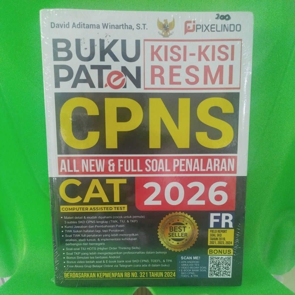 buku paten kisi-kisi resmi CPNS CAT 2026