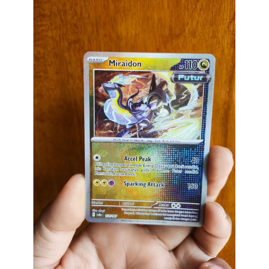 Kartu pokemon Miraidon Masterball