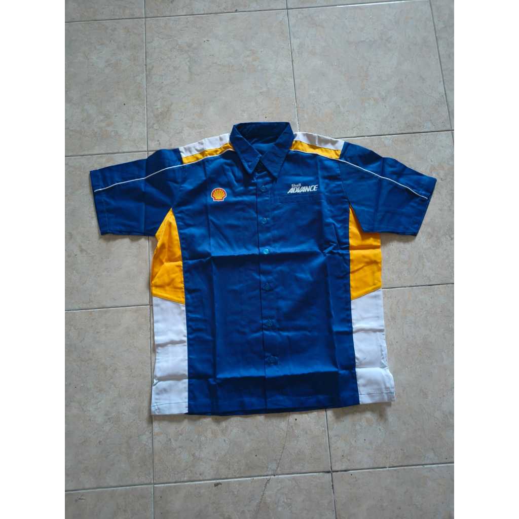 BAJU KERJA MEKANIK SHELL ADVANCE