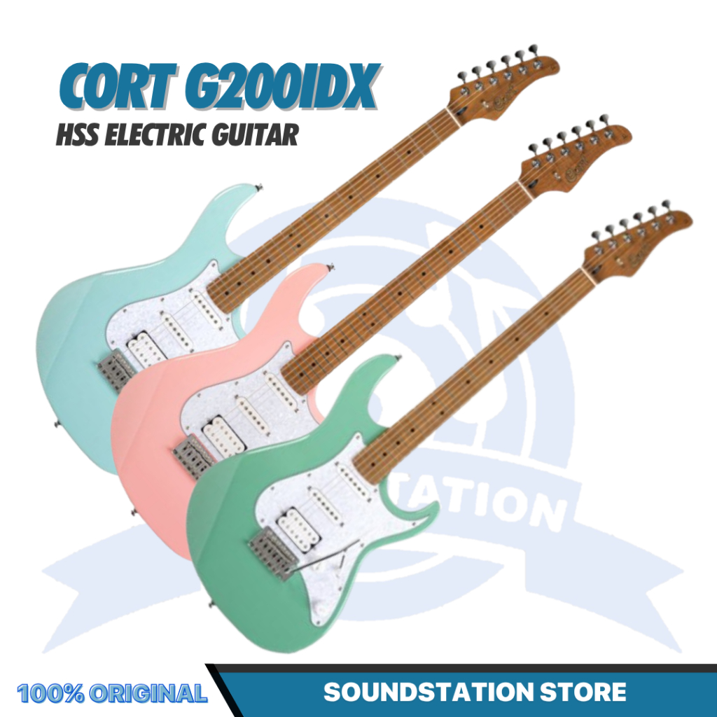 CORT G200 Electric Guitar | Gitar Listrik Elektrik HSS