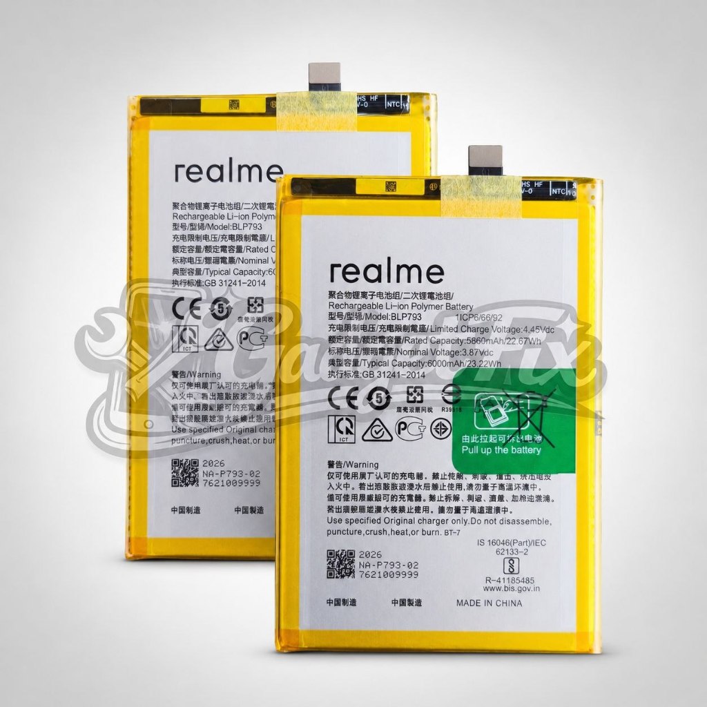 Baterai Batre Realme BLP793 Original HP Realme Narzo 20 RMX2193 Battery Batrei Tanam Rilmi