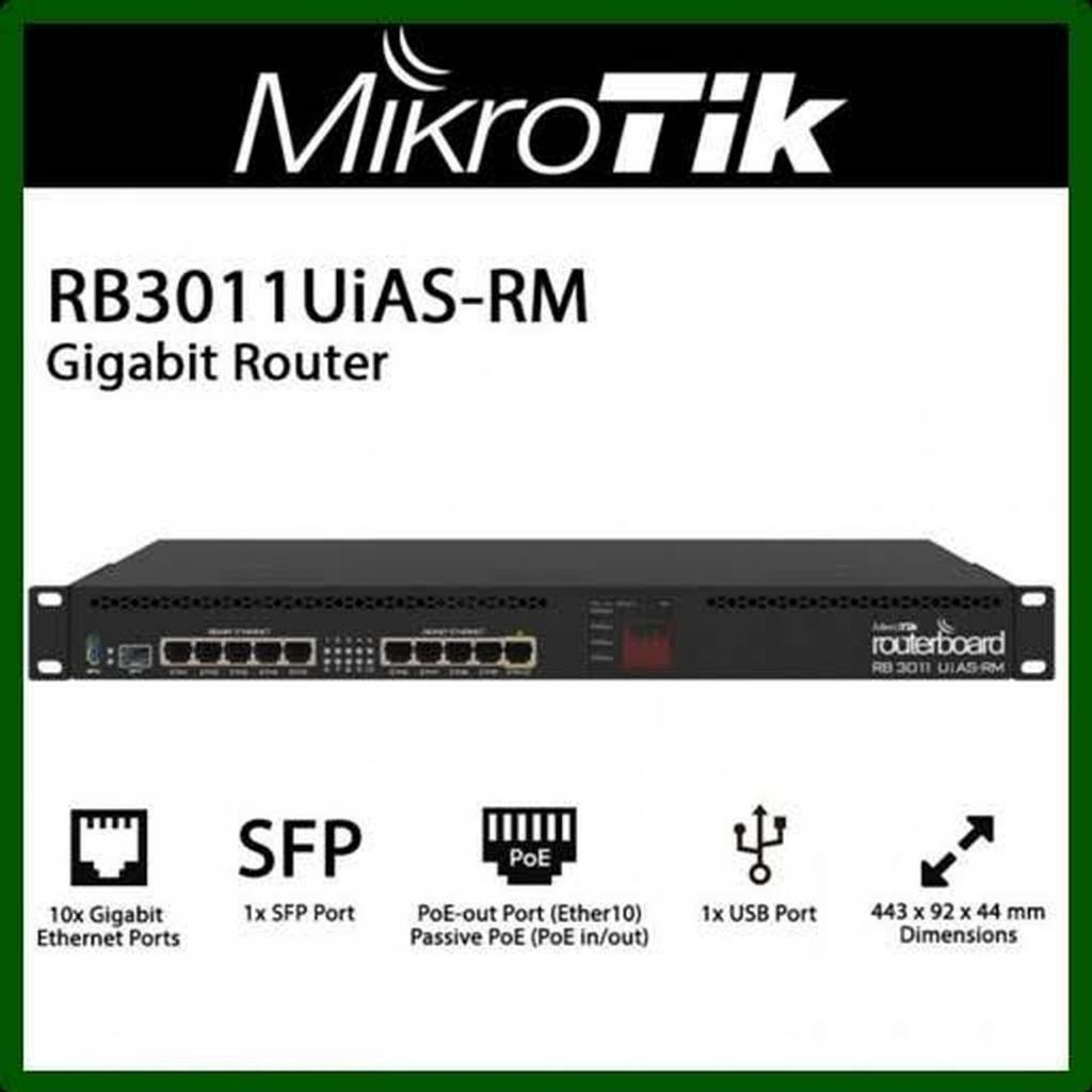 MikroTik RB3011UiAS-RM