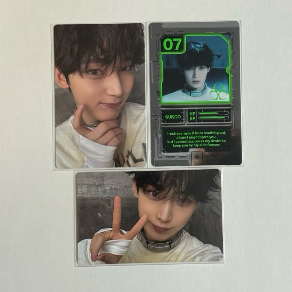PC SUNOO ENHYPEN OFFICIAL ALBUM ONLY UNSEALED DESIRE UNLEASH ENGENE VER PHOTOCARD ENGVER PEACE TUSPI