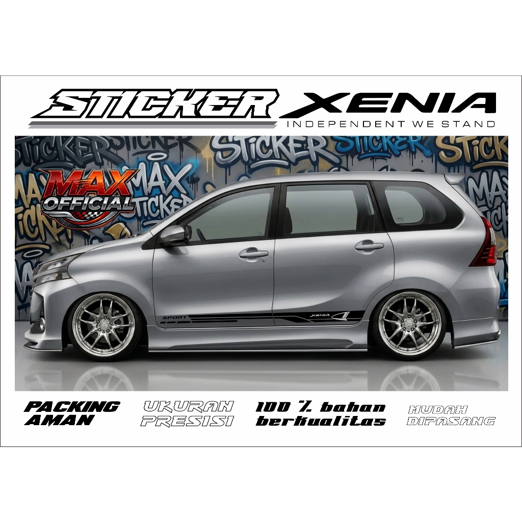 STICKER ALL NEW AVANZA 2022 2023 STICKER ALL NEW VELOZ 2022 2023