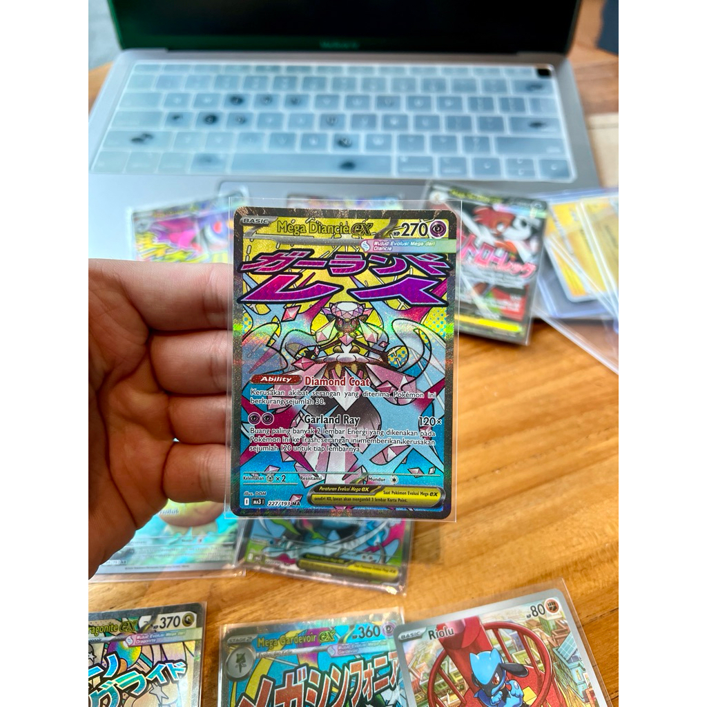 Pokejep Mega Diance MA 227/193 Mega Impian Tcg Pokemon Indo Original
