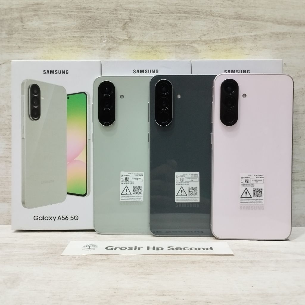 SAMSUNG A56 5G 12/256GB 8/256GB HP SECOND FULLSET