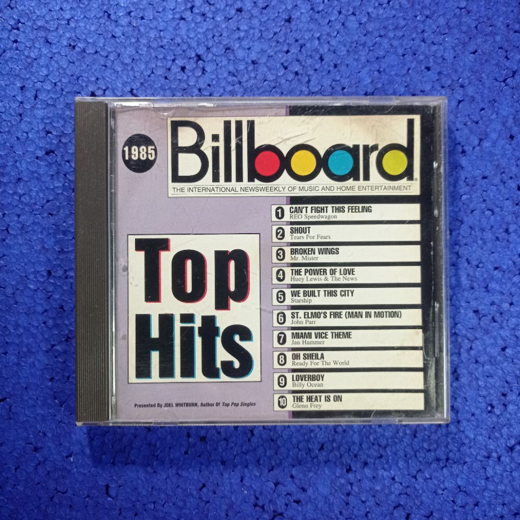 CD audio kompilasi 1985 Billboard Top Hits original feat Starship John Parr Tears For Fears