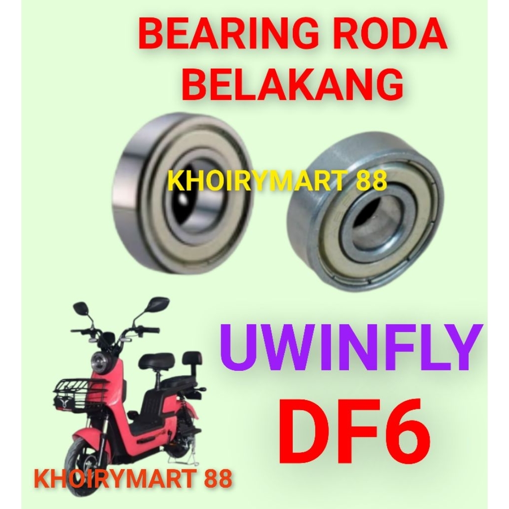bearing roda belakang uwinfly df6 laker klahar roda dinamo belakang uwinfly df6
