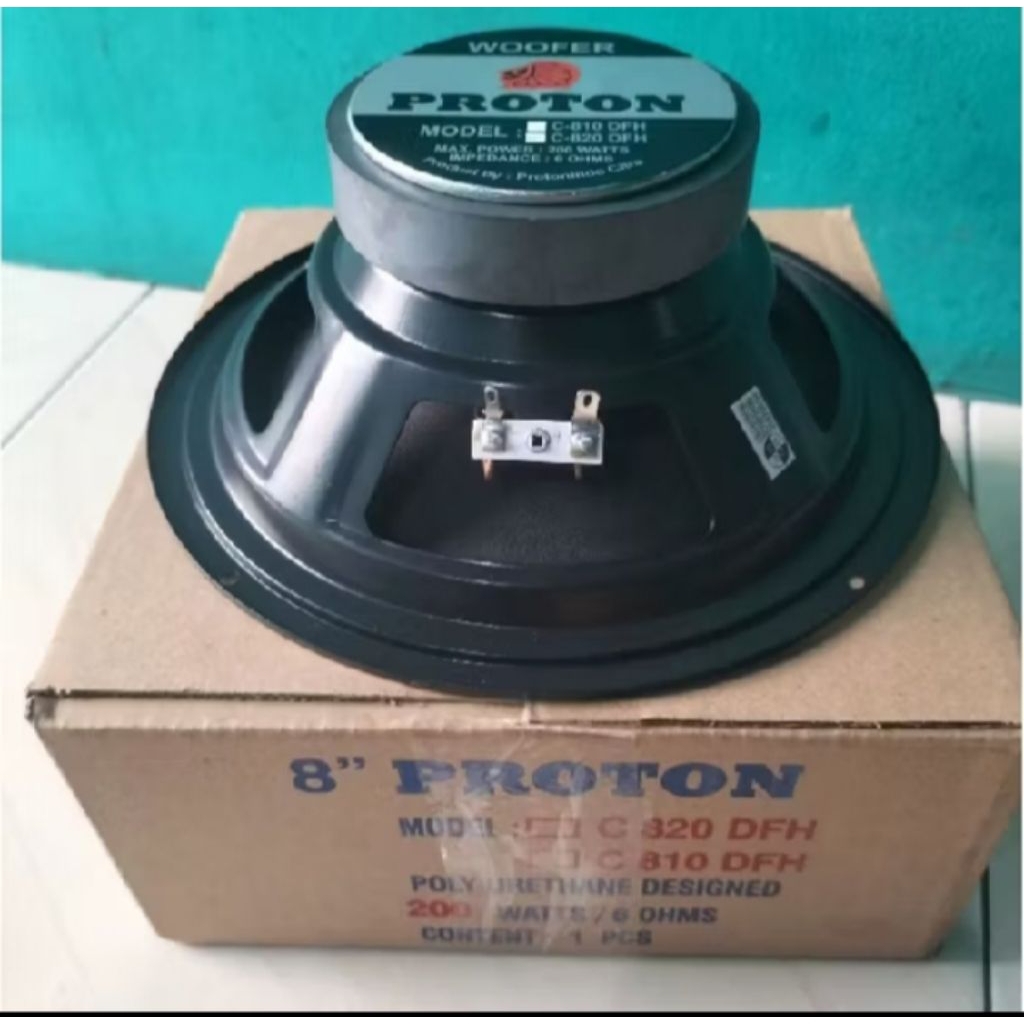 speaker proton 8 inch FULL RANGE C 820 DPH 200 watt