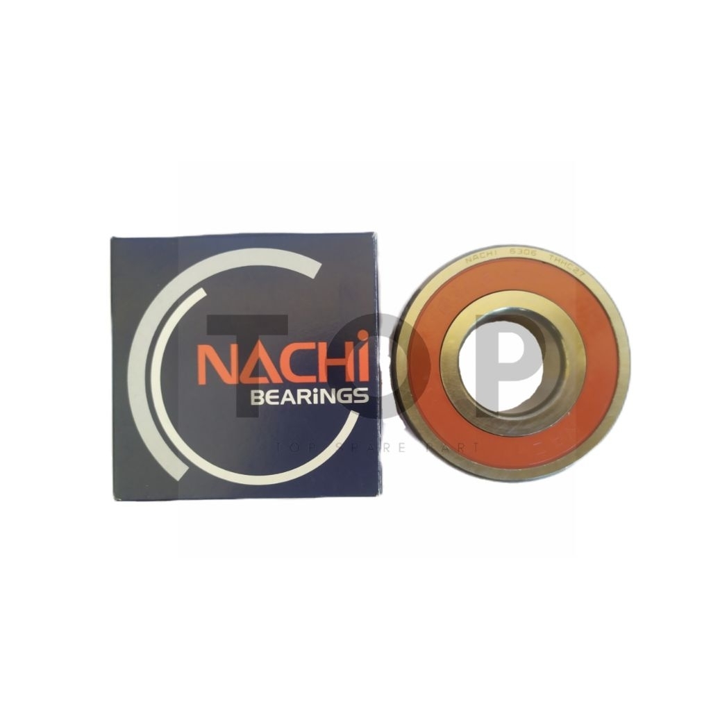 NACHI BEARING 6306  TUTUP KARET / 6306 2RS / 6306 2NSE / 6306 LLU / 6306 DD LAKER LAHER