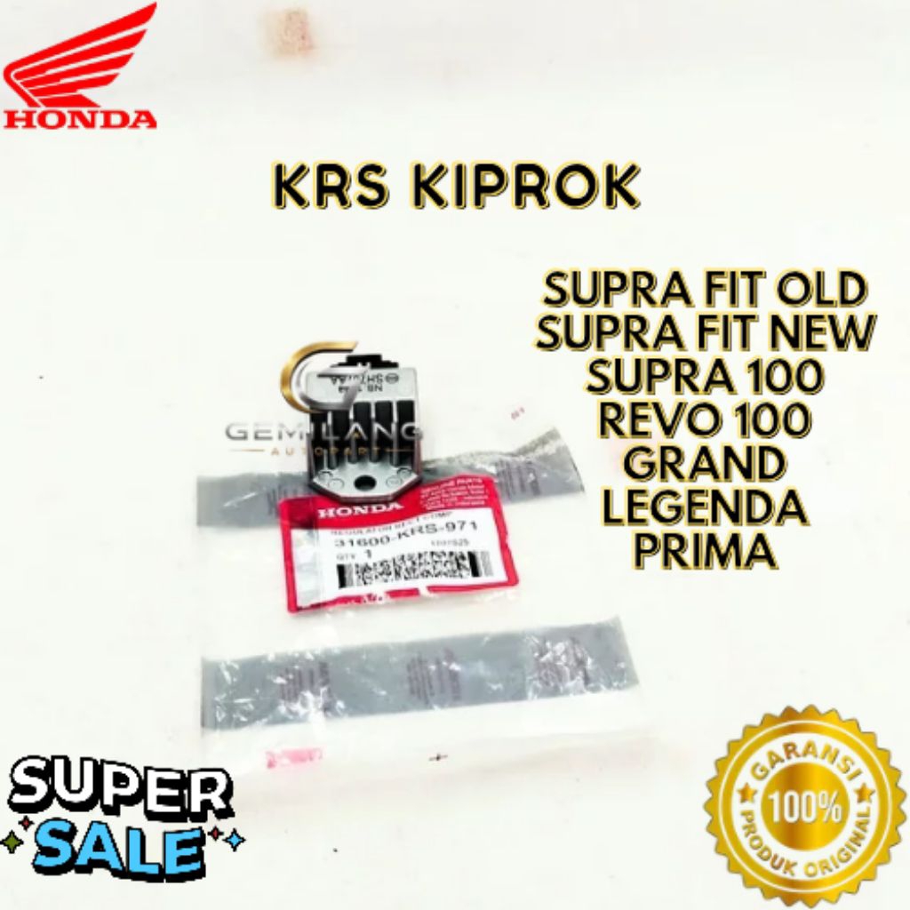 KIPROK KODE KRS, KIPROK SUPRA FIT OLD, KIPROK SUPRA FIT NEW, KIPROK SUPRA 100, KIPROK REVO 100, KIPR