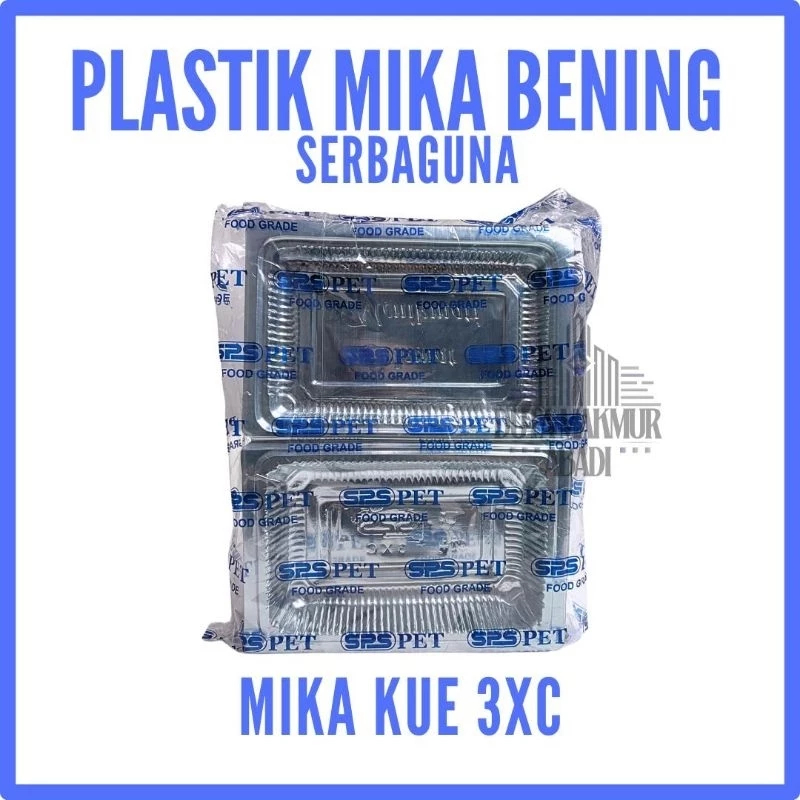 PLASTIK MIKA BENING WADAH BERBAGAI MAKANAN RINGAN COCOK BUAT USAHA