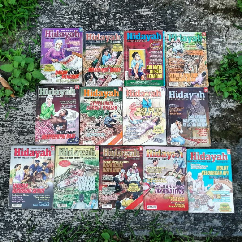 Take all Majalah hidayah- 13pcs