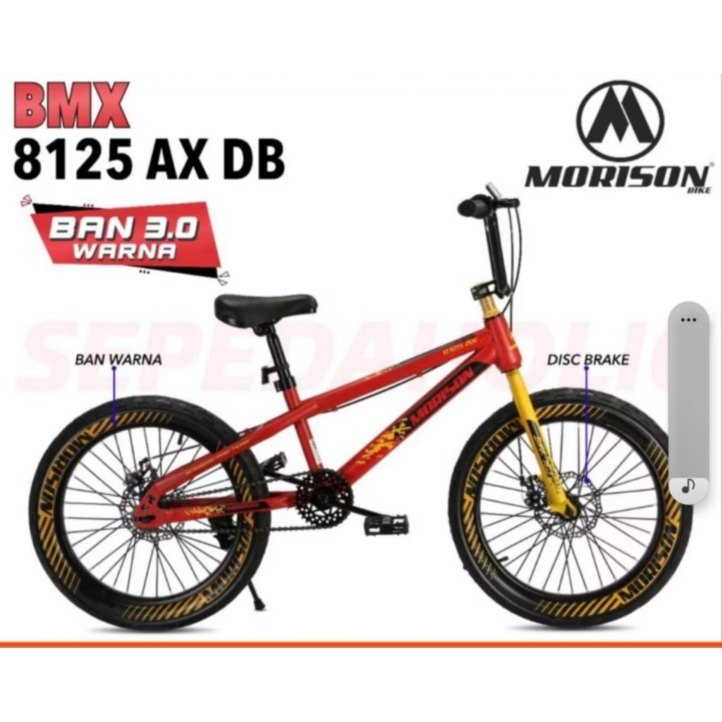 SEPEDA BMX AXXIL 20" BAN JUMBO