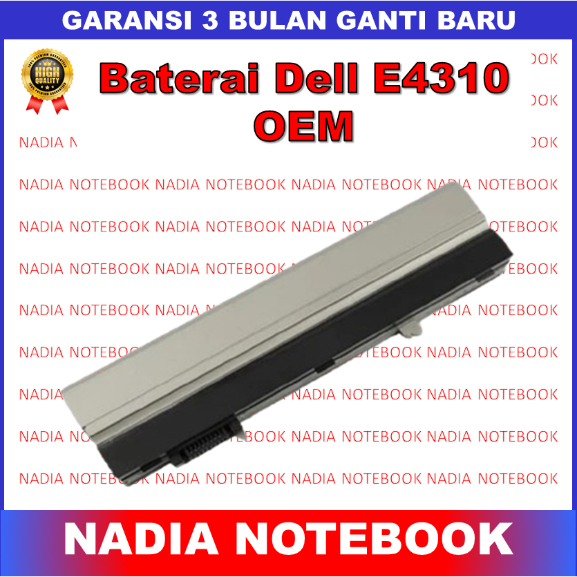 Baterai Dell Latitude E4310 E4300 E6500 E8400 E4400 FM338 HW905 H979H XX327 CP294 FM332 0FX8X G805H 