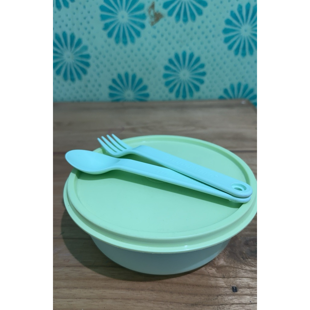 Modular Bowl 600ml + sendok tupperware
